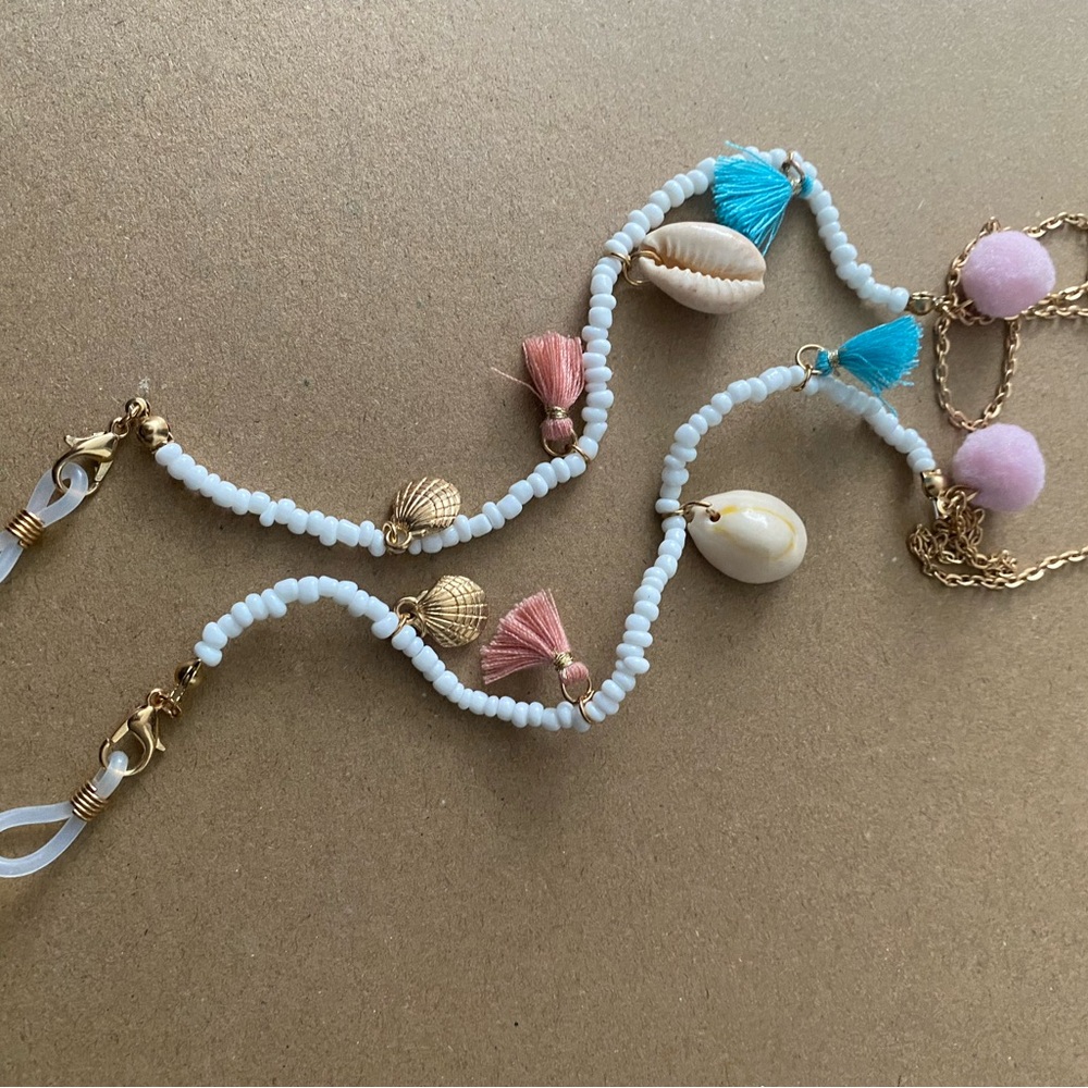 Colorful Beaded Glasses Chain